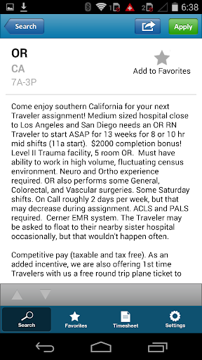 【免費醫療App】Travel Nursing & Tech Jobs-APP點子