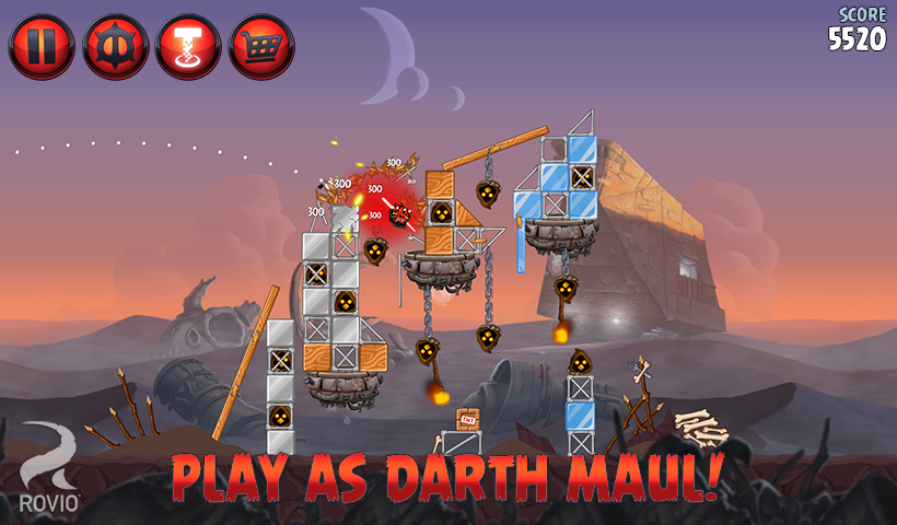 Angry Birds Star Wars II - screenshot