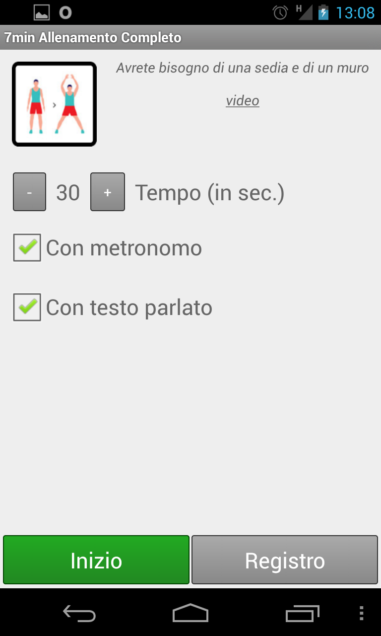 Android application 7min Full Workout screenshort