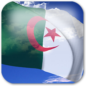 3D Algeria Flag logo