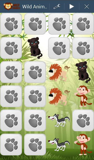 【免費解謎App】Matching Game Wild Animals-APP點子