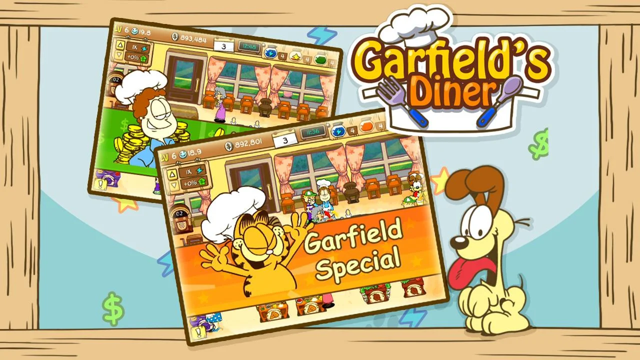 Garfield's Diner - screenshot