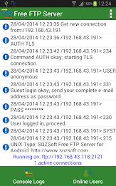 Free FTP Server poster 1