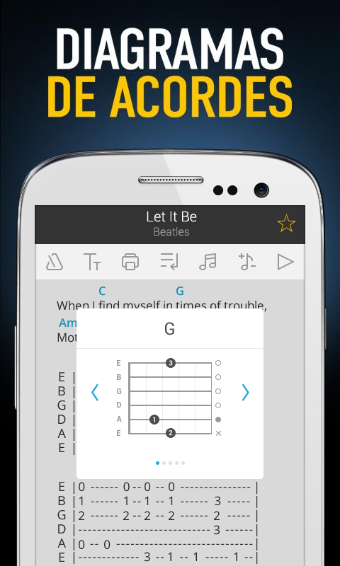 Ultimate Guitar Tabs & Chords - screenshot