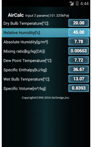 AirCalc for Android