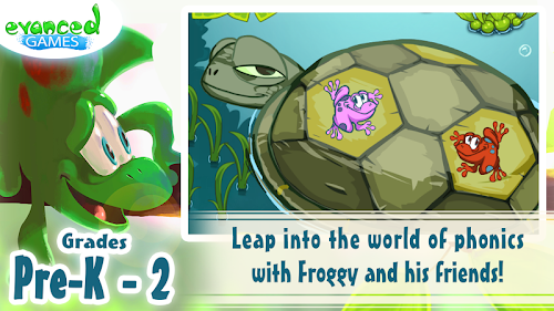 Android application Froggy Phonics screenshort