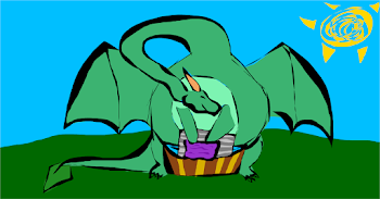 Even dragons got dirty clothes