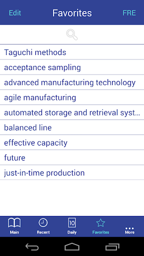 【免費書籍App】Business Dictionary En-Fr-APP點子