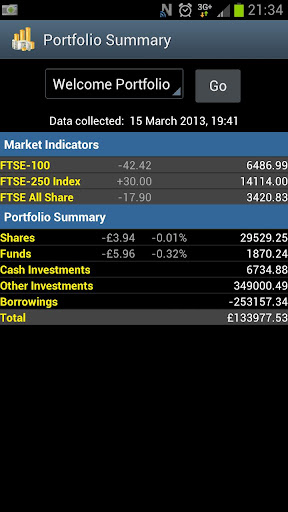 Money Extra Portfolio full