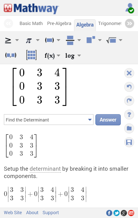 Mathway - screenshot