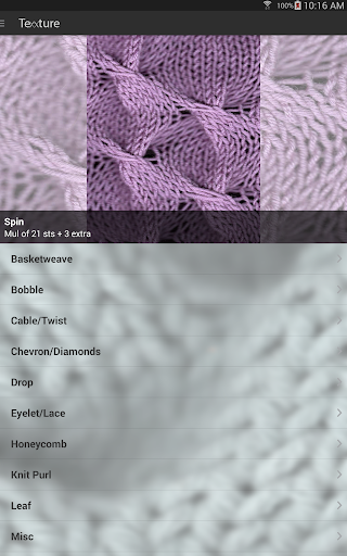 【免費生活App】knit Texxture - lite-APP點子