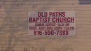Old Paths Baptist Church