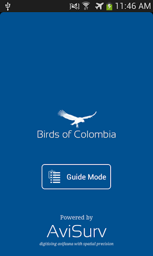 Birds of Colombia mobile guide