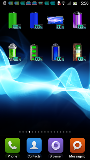 COOL BATTERY WIDGET