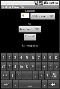 Free Download Cooking Converter APK