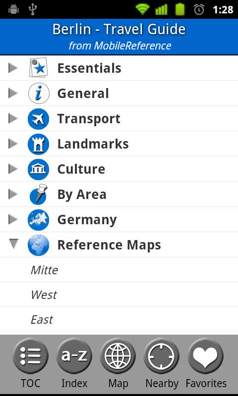 Berlin, Germany - Travel Guide Screen 1