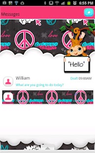 Download GO SMS THEME|PeacefulMonkey APK for Android