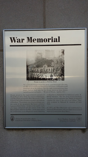 War Memorial Exhibits