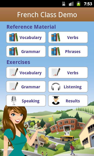 【免費教育App】French Class Demo-APP點子