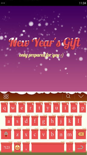Gift Theme for iKeyboard