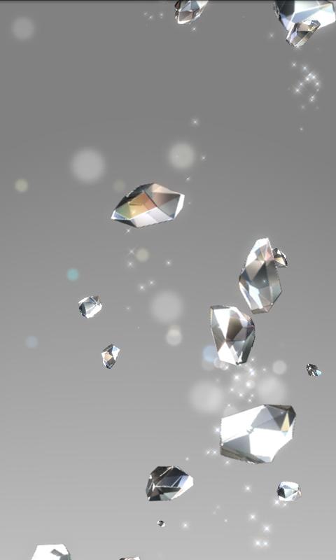 Android application Crystal Live Wallpaper screenshort
