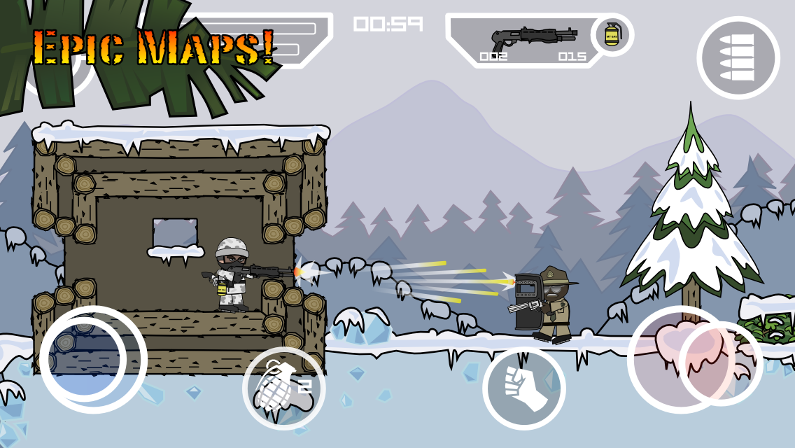    Doodle Army 2 : Mini Militia- screenshot  