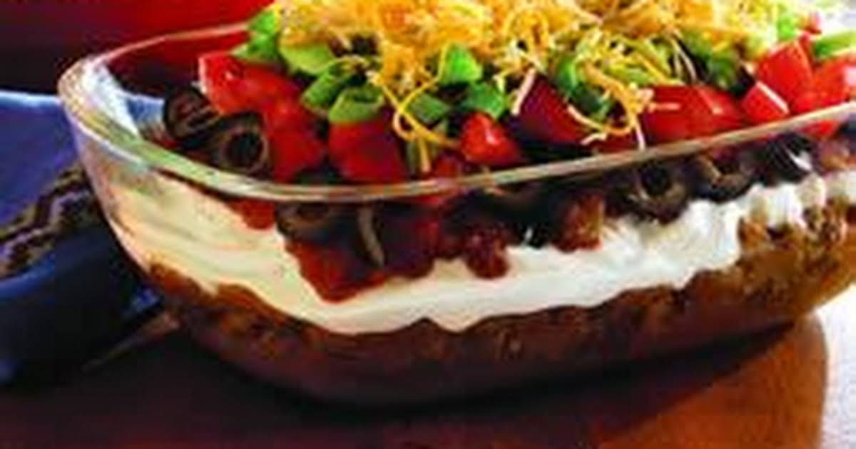 10 Best 7 Layer Taco Dip Layered Taco Dip Recipes