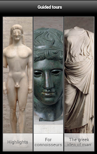 Android application Glyptothek Munich Mediaguide screenshot