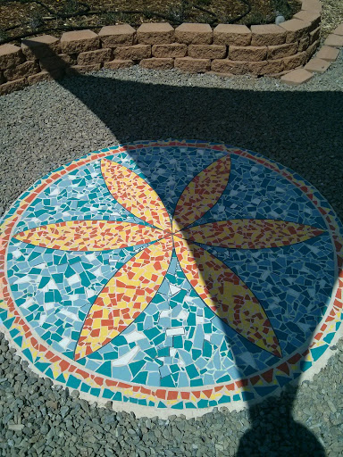 Flower Tile Art 