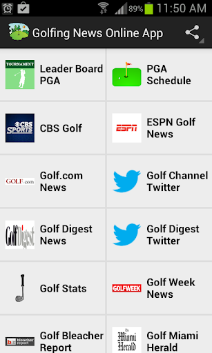 Golfing News Online App