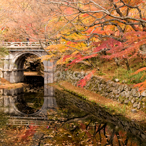 Bulguksa Scenery #1 by Doug Craig - Landscapes Travel