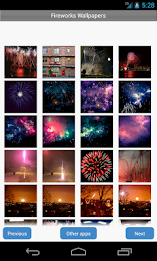 Fireworks Wallpapers by Right Brain Mobile poster 1