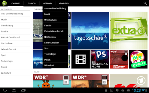 Mediathek Download Android App