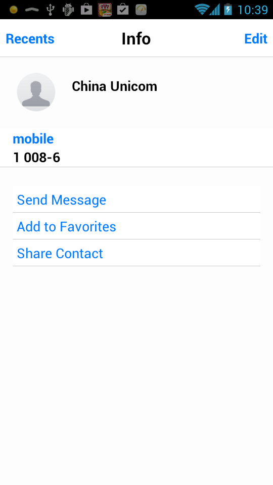Dialer+  - Simple, Clean, Fast Screen 3