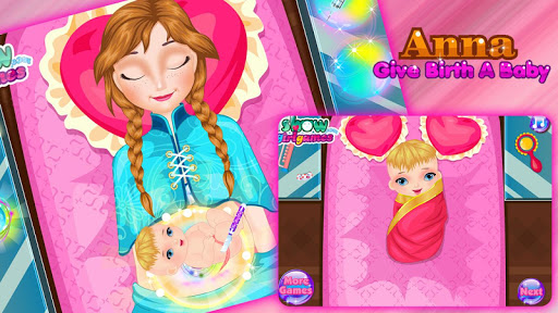 【免費休閒App】Anna Give Birth A Baby-APP點子