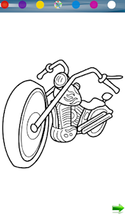 Coloring: Motorcycles