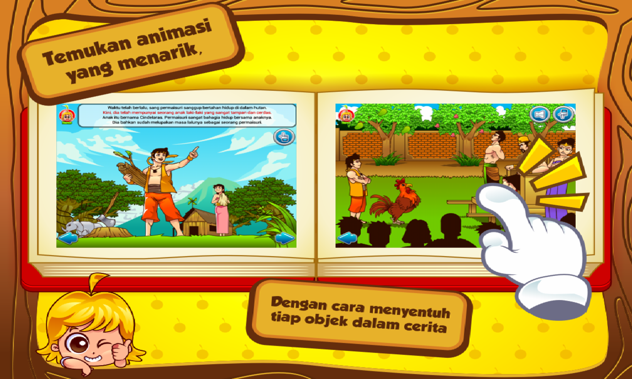 Cerita Anak: Cindelaras dan Ayam Jago - Android Apps on 