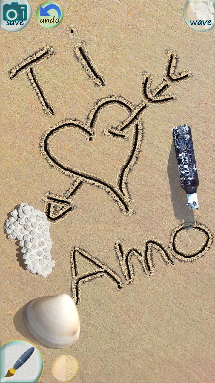 Android application Sand Draw Sketchbook: Creative Drawing Art Pad App screenshort