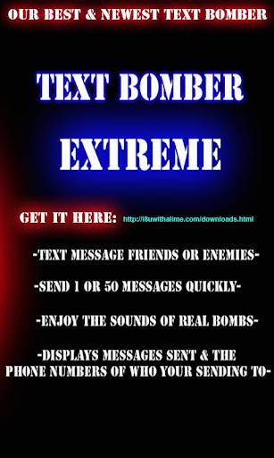 【免費通訊App】Text Message Bomber Blue-APP點子