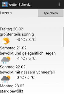 15 Tage Wetter Schweiz Screenshots 7
