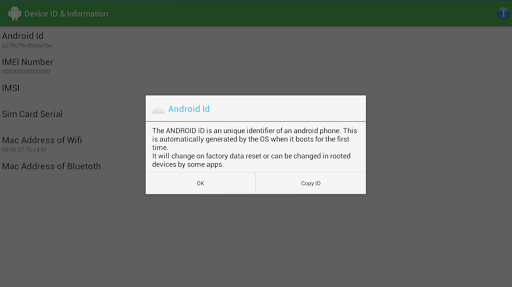 【免費工具App】Device ID & Info. for Android-APP點子