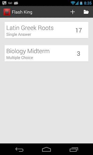 Flash King: Flashcard Maker