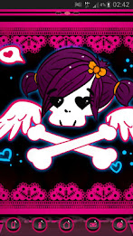 Emo růžové styl GO Launcher EX poster 1