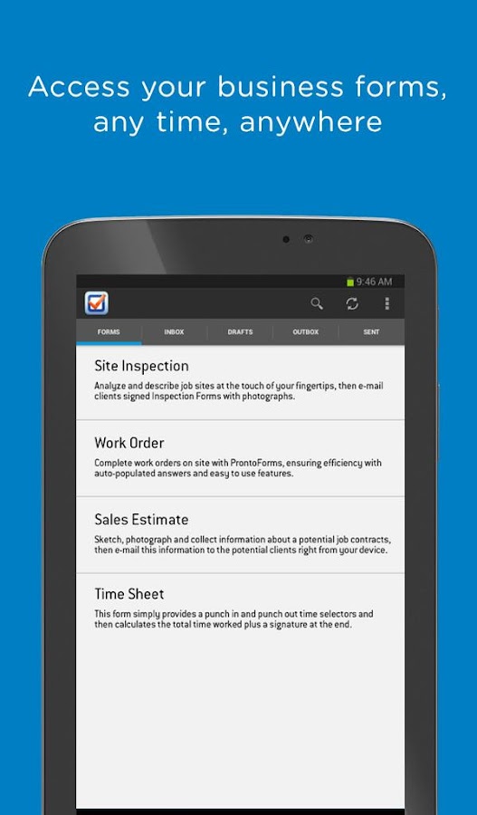 ProntoForms - Mobile Forms - Android Apps on Google Play