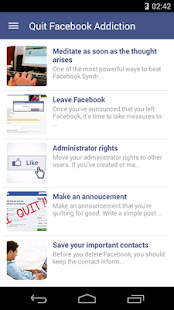 Quit Facebook Addiction Screenshots 4