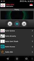 RADIO SYRIA APK تصویر نماگرفت #3