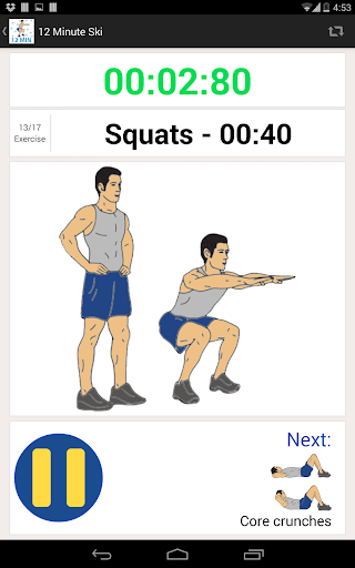 【免費健康App】12 Min Pre Ski Workout Trainer-APP點子