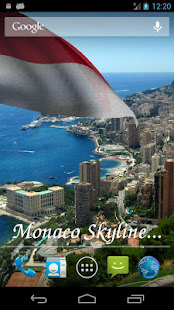 3D Monaco Flag Live Wallpaper(圖2)-速報App