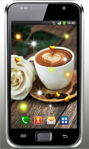 Coffee Cake HD live wallpaper