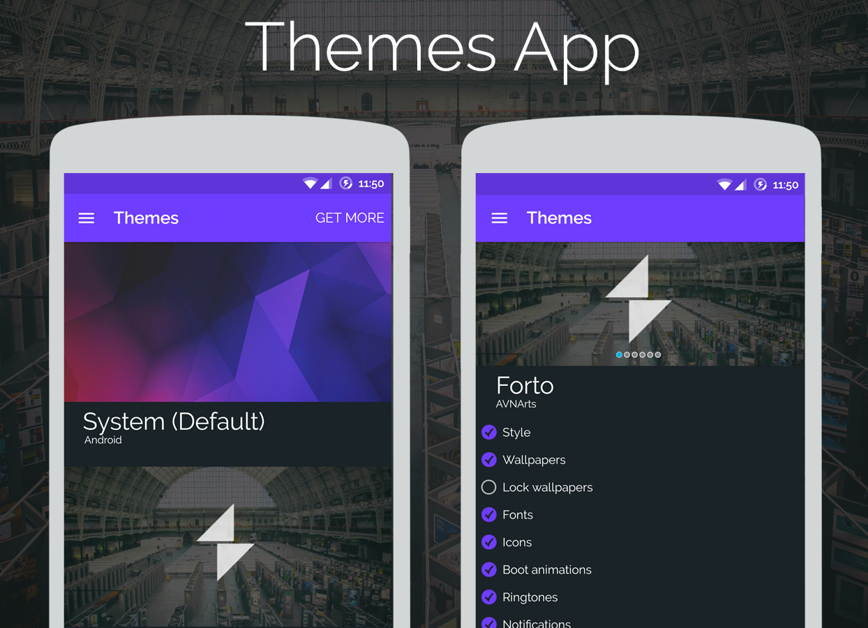 Forto - CM12 Theme - screenshot